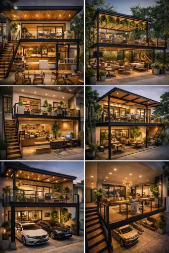 Mezannine Cafe Modern di Bandung
