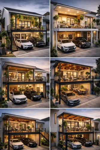 Mezannine Teras Rumah Keren di Bandung