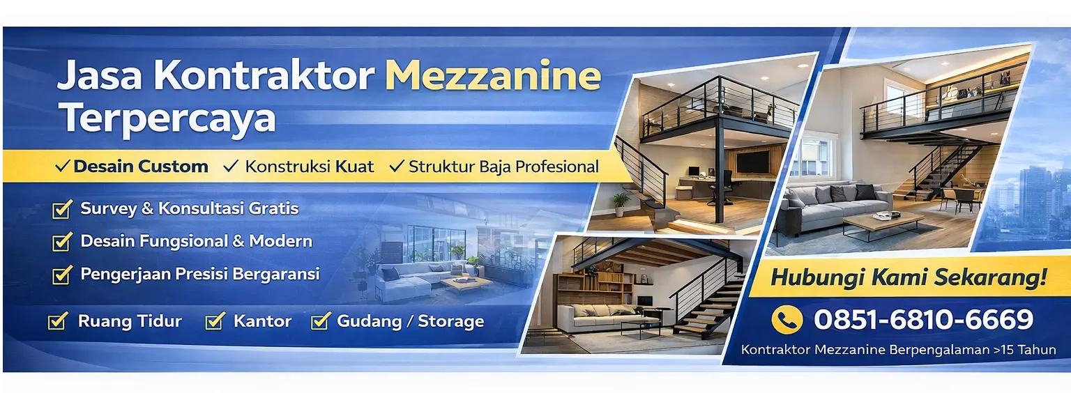 Jasa Pembuatan Mezzanine bandung Bergaransi